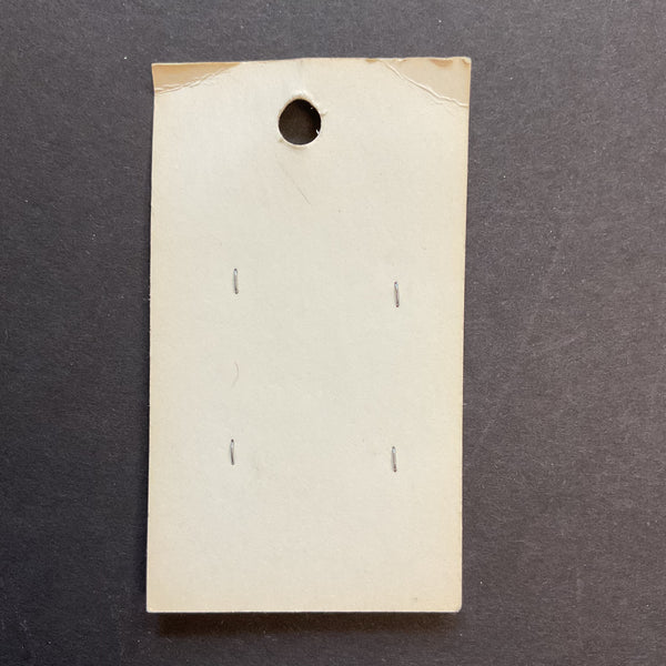 Vintage 1576 La Petite 5/8 Red Plastic 2 Hole Buttons 4 on Card