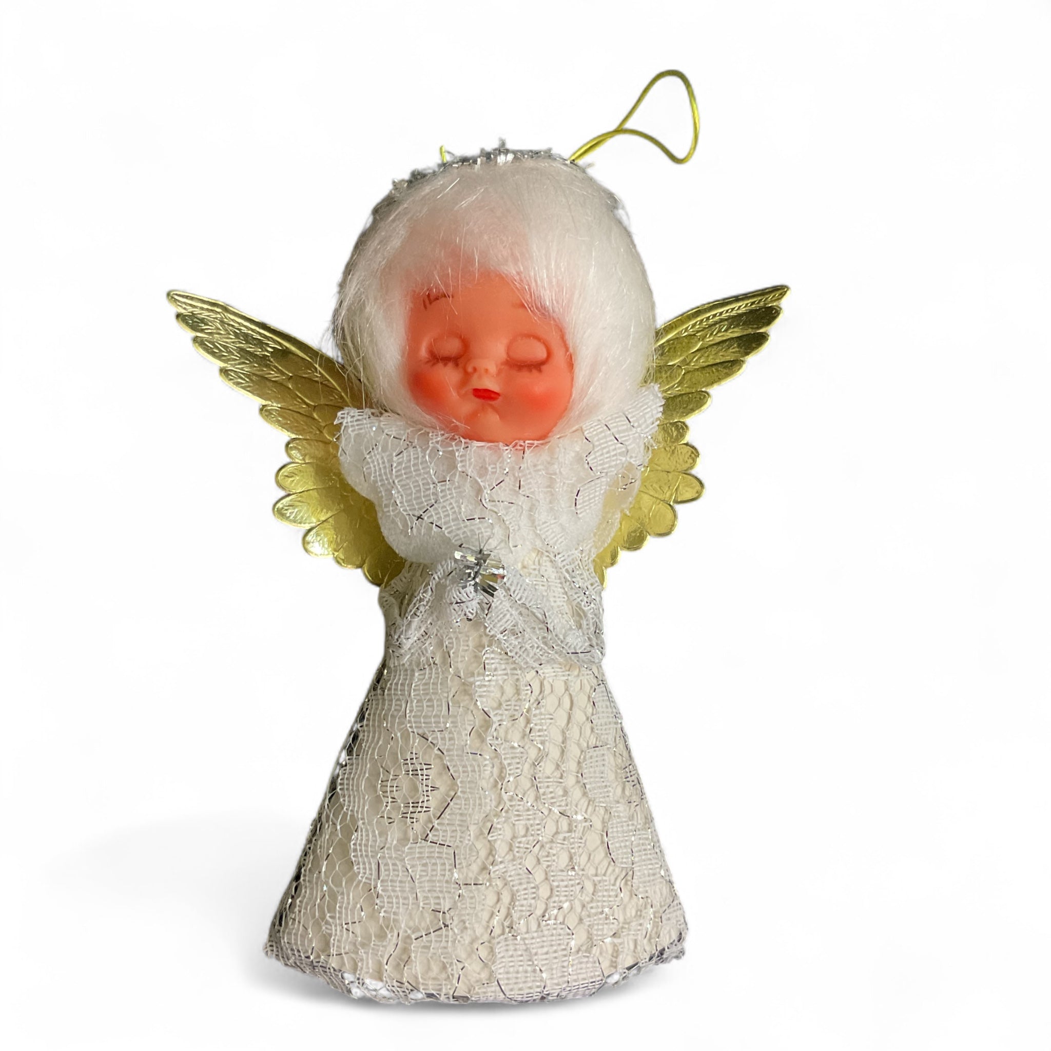 Vintage Angel Christmas Ornament Yuletide Enterprises Japan - Avid Vintage