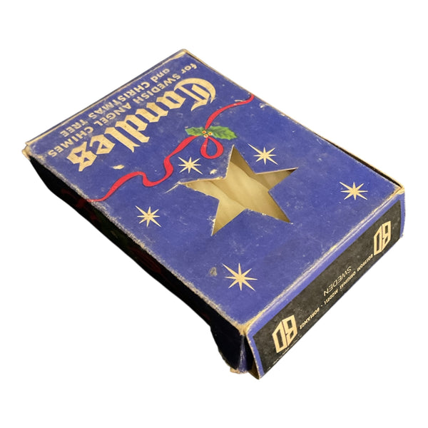 Vintage Candles for Swedish Angel Chimes and Christmas Tree