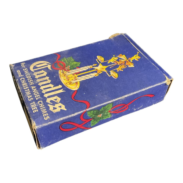 Vintage Candles for Swedish Angel Chimes and Christmas Tree