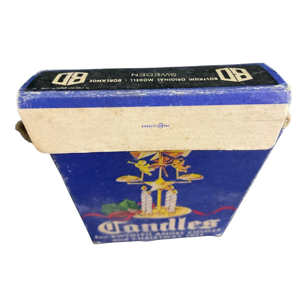 Vintage Candles for Swedish Angel Chimes and Christmas Tree