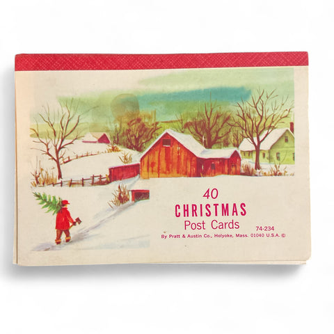 Vintage Christmas Postcards to Send Pratt and Austin 28 Blank