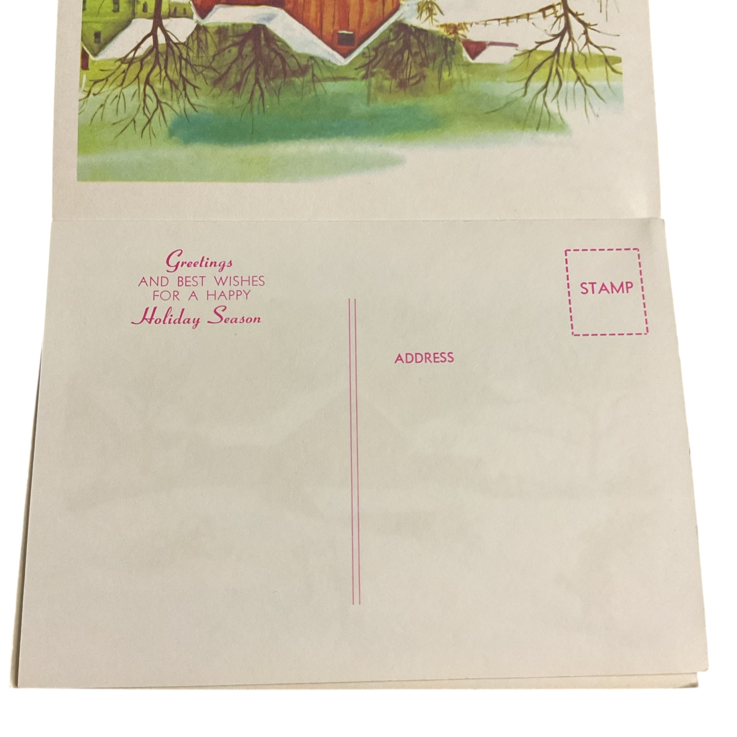 Vintage Christmas Postcards to Send Pratt and Austin 28 Blank