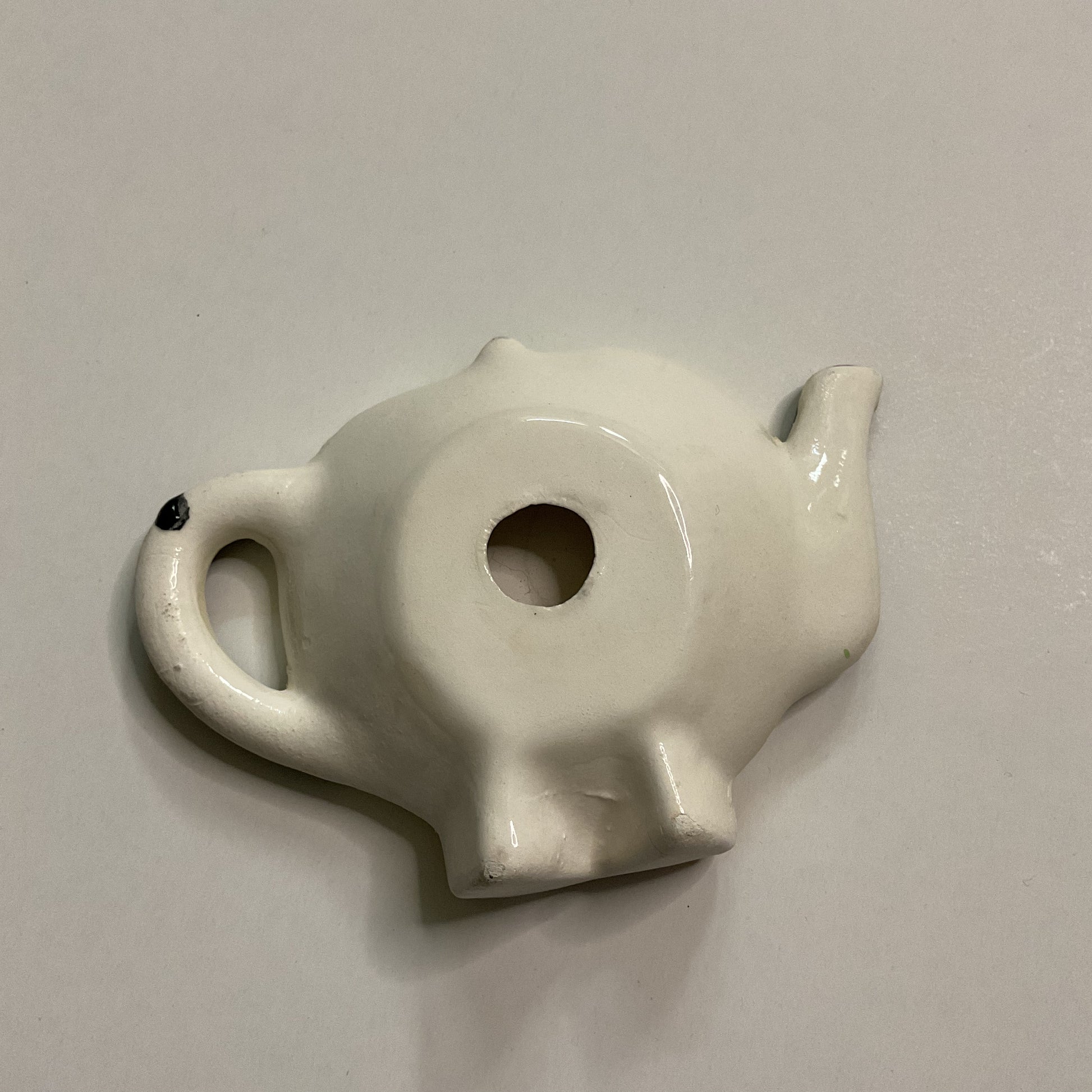 Vintage Tea Bag Holder Anthropomorphic Lemon Ceramic - Avid Vintage