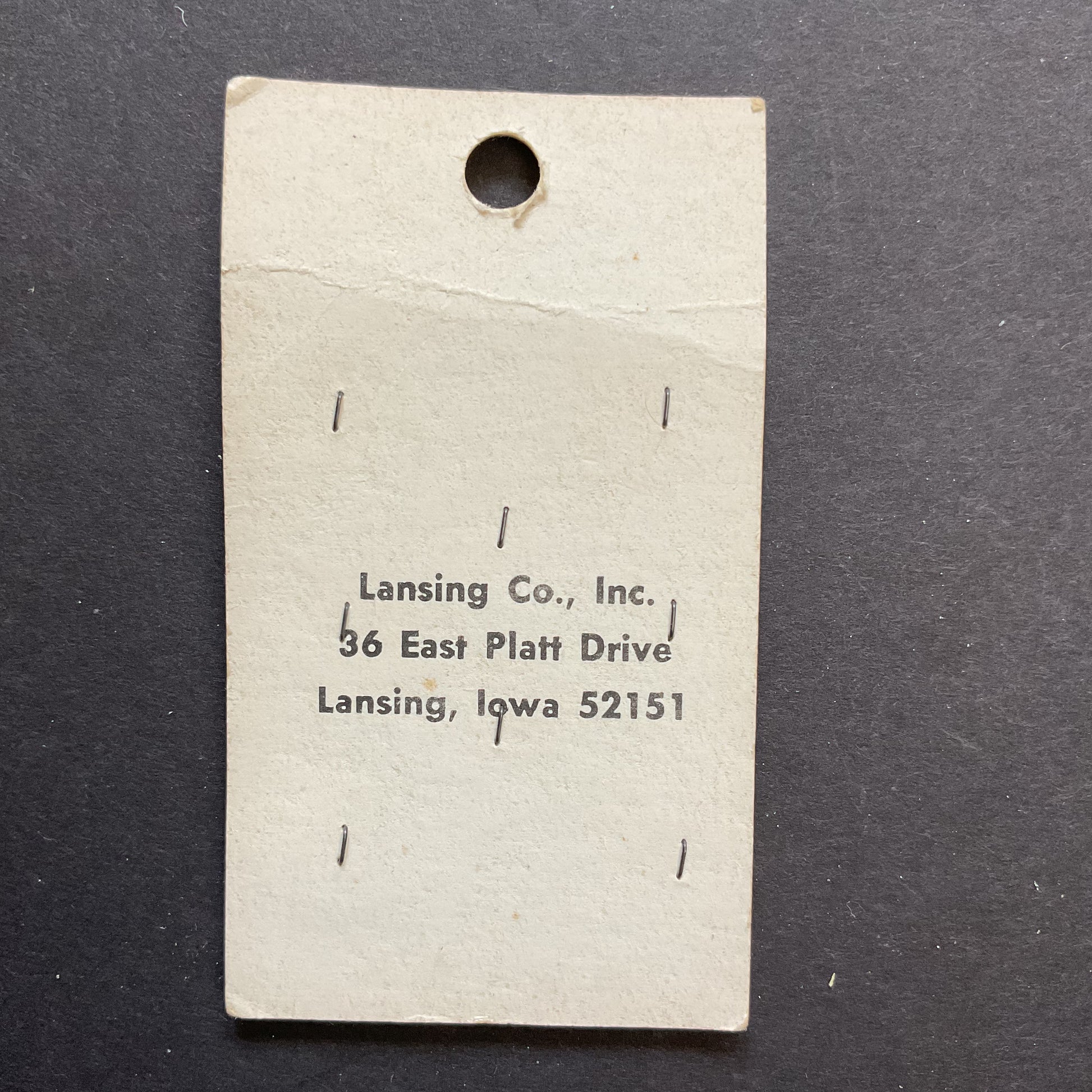 Vintage 9147 Lansing 1/2 Beige Plastic 4 Hole Buttons 8 on Button Card - Avid Vintage