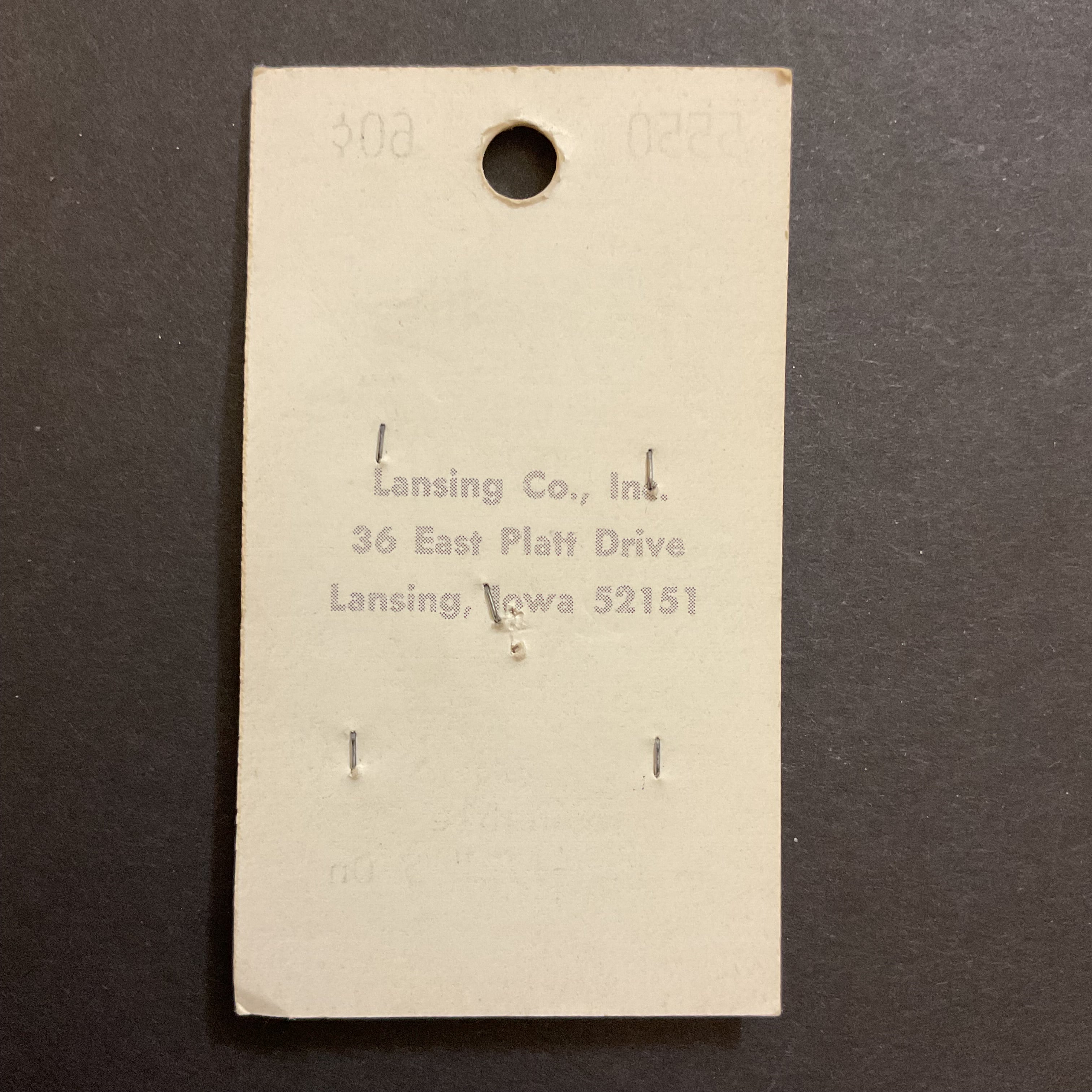 Vintage 5550 La Petite 1/2 Shiny Orange 2 Hole Buttons 5 on Card