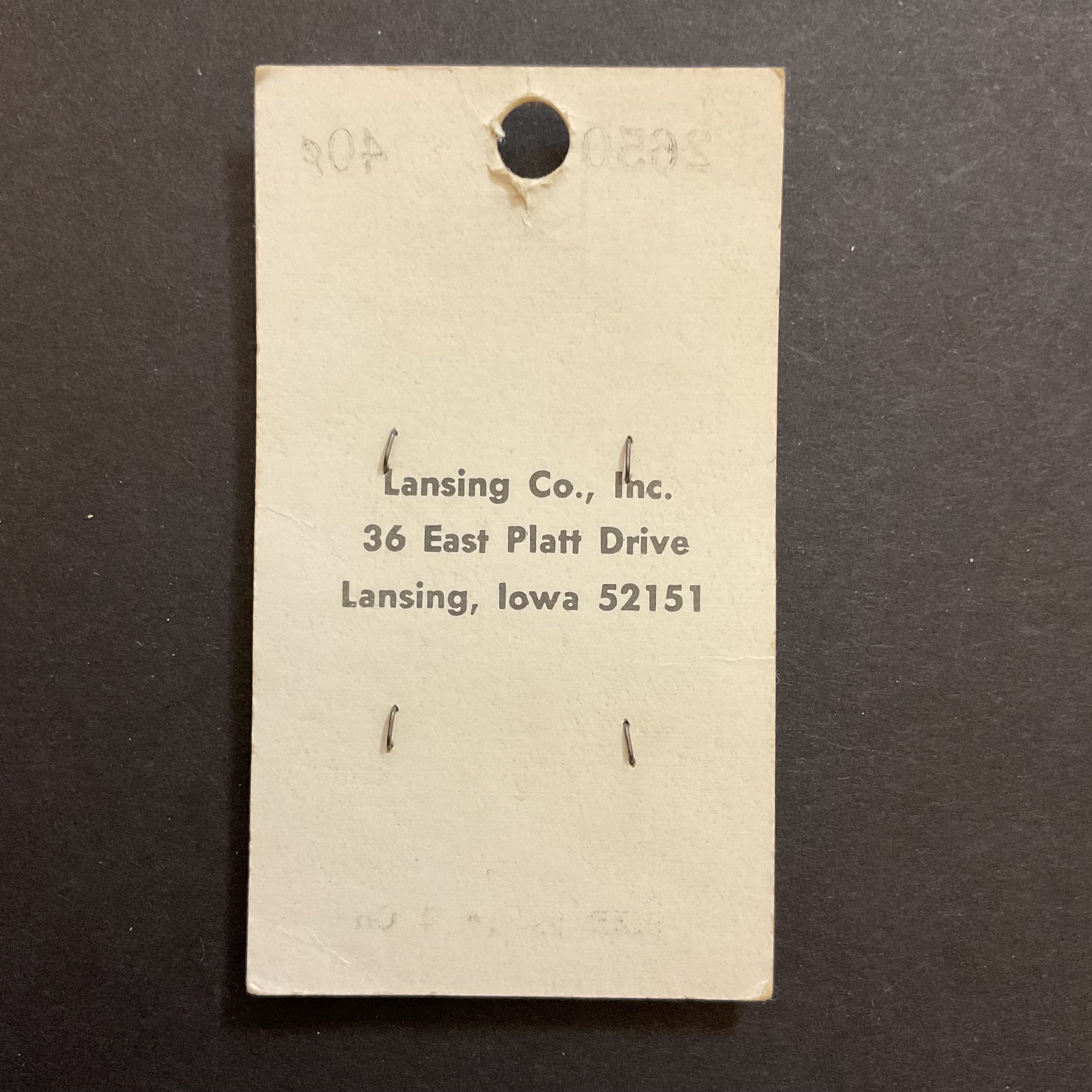 Vintage 2650 La Petite 3/4 Shiny Gold 2 Hole Buttons 4 on Card