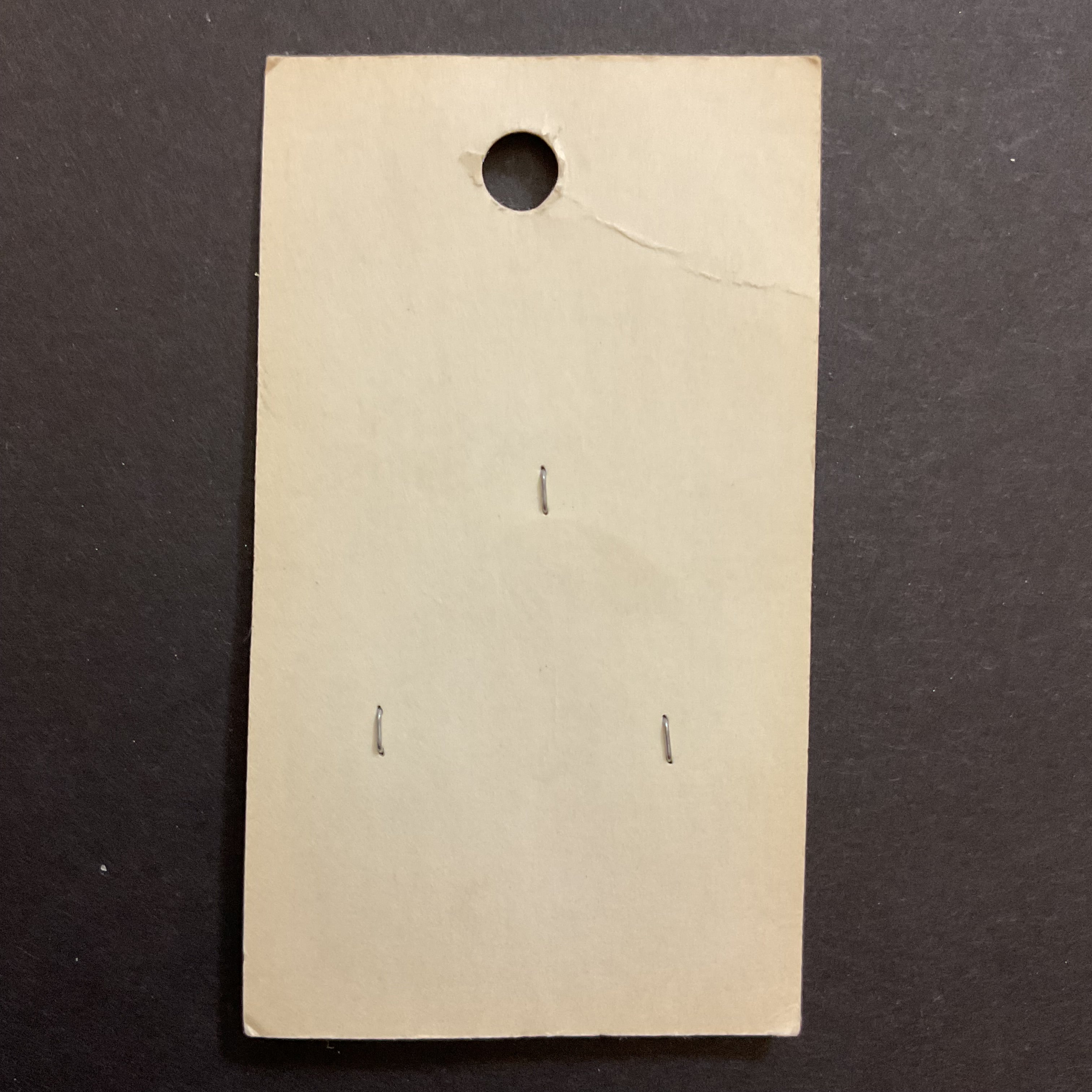 Vintage 2619 La Petite 5/8 Matte Brown Tan 4 Hole Buttons 3 on Card