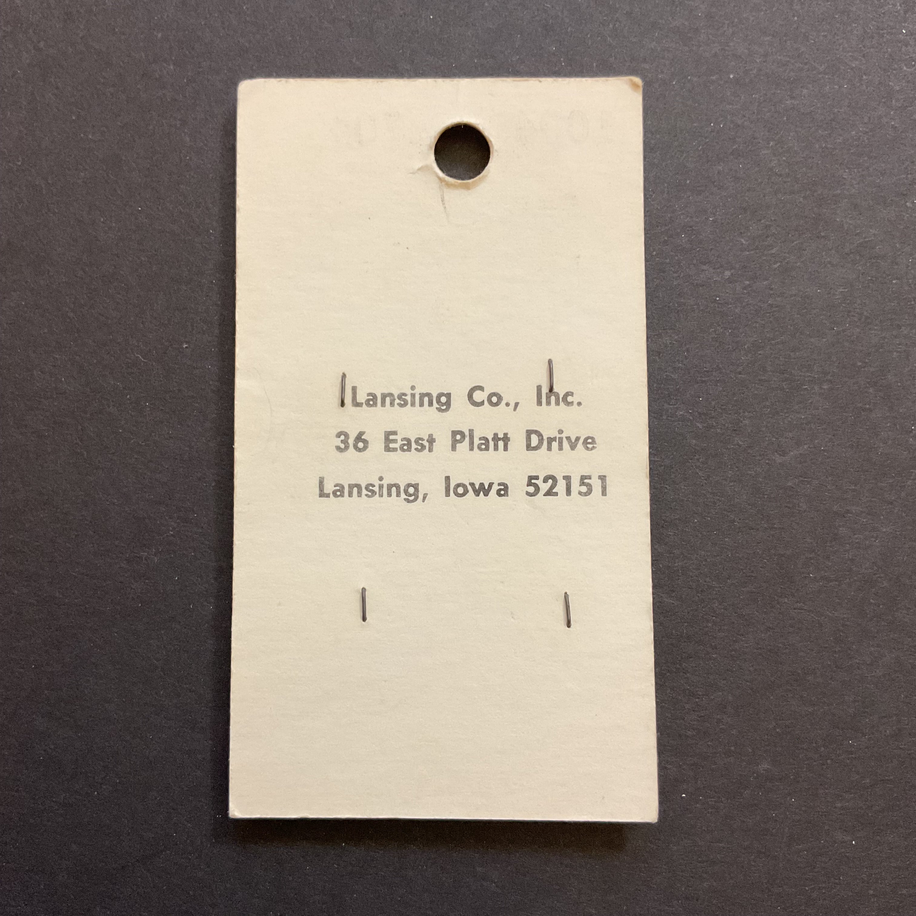 Vintage 1094 La Petite 5/8 Matte Pink 4 Hole Buttons 4 on Card