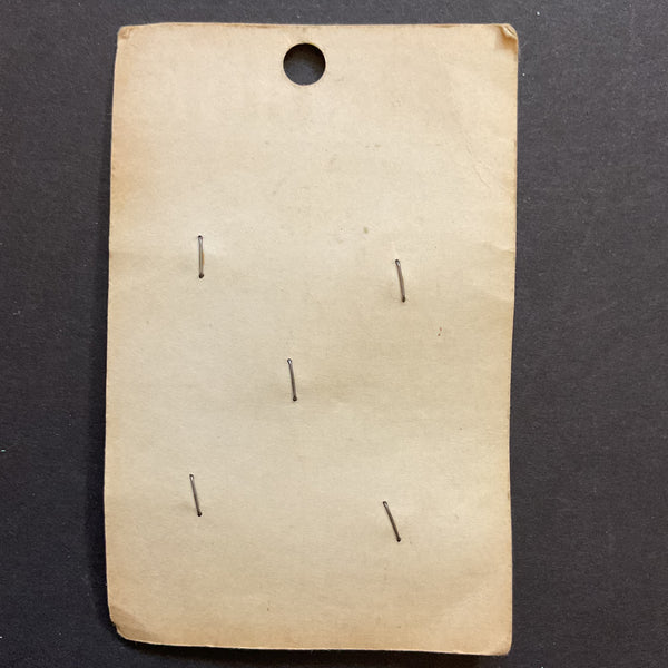 Vintage Black Shank Buttons 619 Le Chic 9/16 Shiny Black 5 on Card