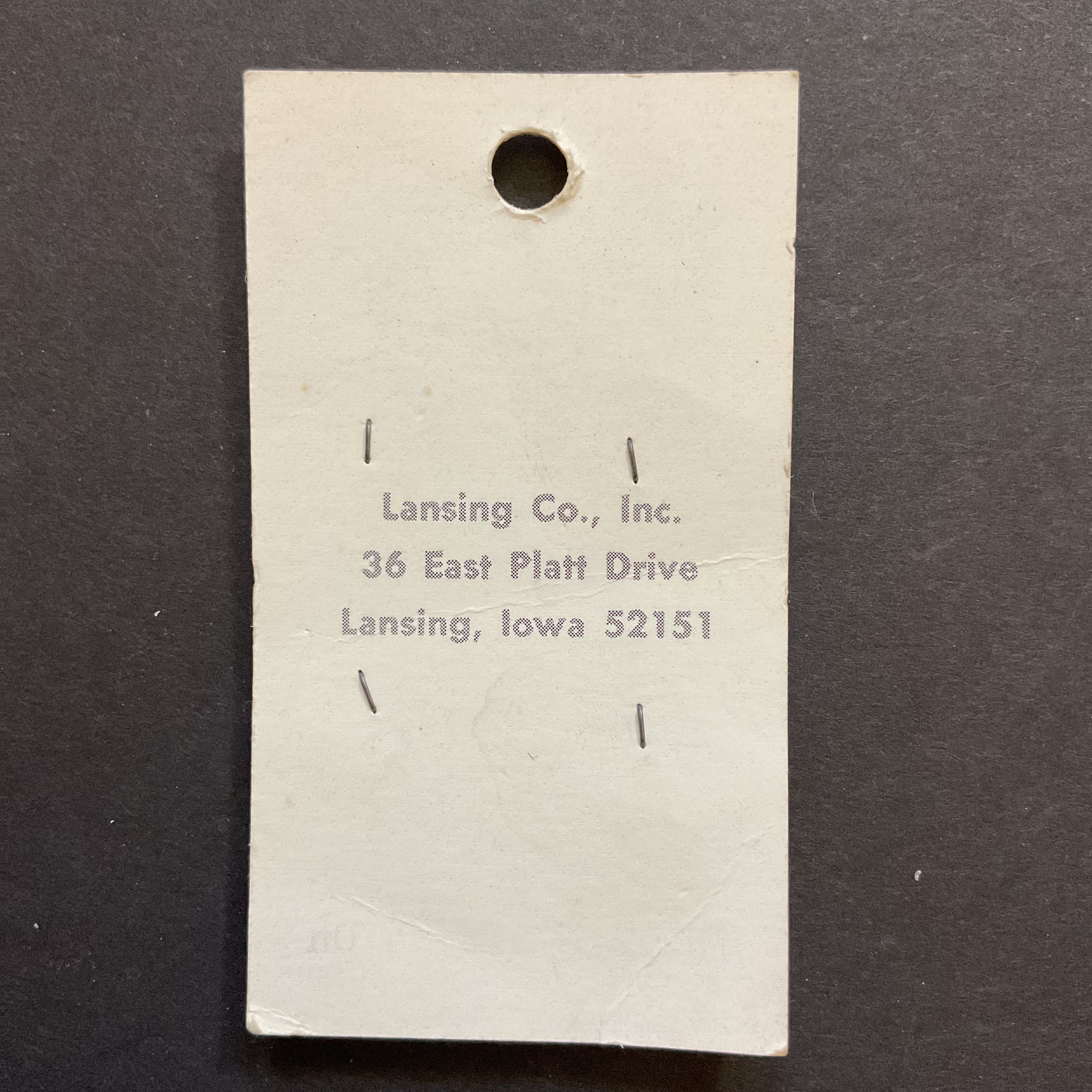 Vintage 3036 La Petite 5/8” Matte Blue 2 Hole Buttons 4 on Card - Avid Vintage