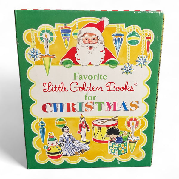 Favorite Little Golden Books for Christmas 5 in Cardboard Sleeve