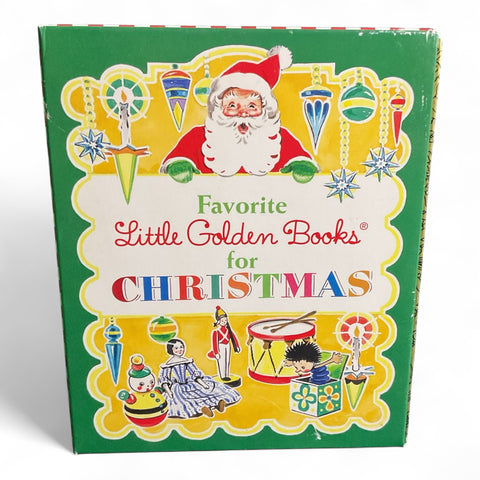 Favorite Little Golden Books for Christmas 5 in Cardboard Sleeve