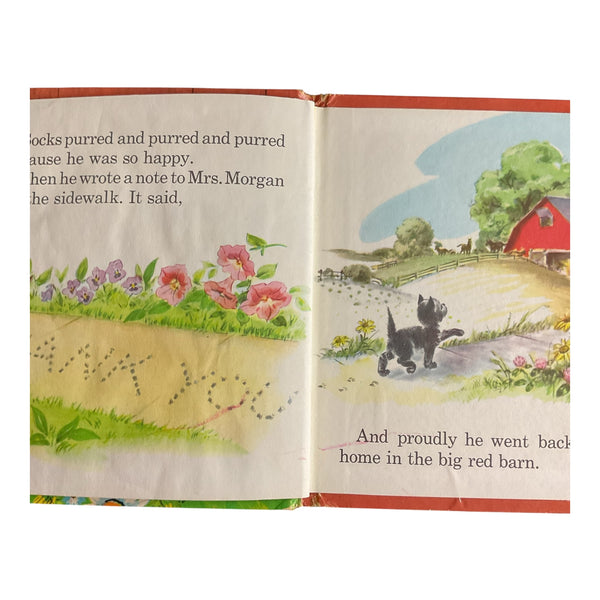 Socks 1949 Whitman Children’s Book Hardcover Florence Sarah Winship