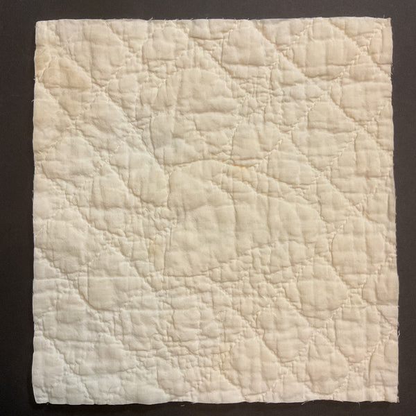 Vintage Quilt Block Little Dutch Girl or Brownie Girl Pink 10 1/2 x 11