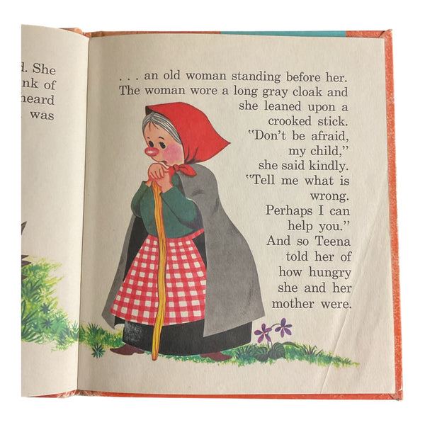Teena and the Magic Pot Vintage 1961 Whitman Hardcover Childrens Book 2480