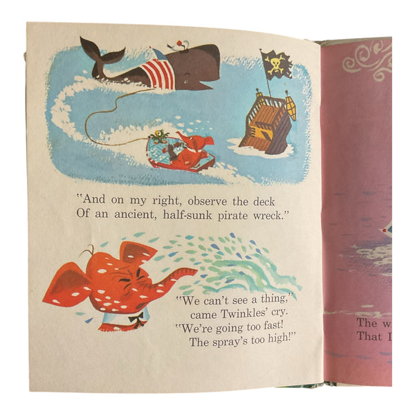 Twinkles and Sanford’s Boat Vintage 1962 Whitman Hardcover Childrens Book 2477