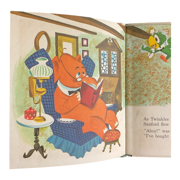 Twinkles and Sanford’s Boat Vintage 1962 Whitman Hardcover Childrens Book 2477