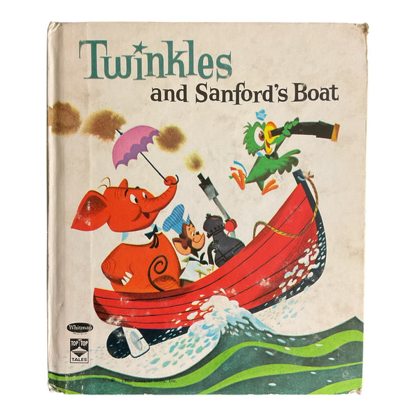 Twinkles and Sanford’s Boat Vintage 1962 Whitman Hardcover Childrens Book 2477