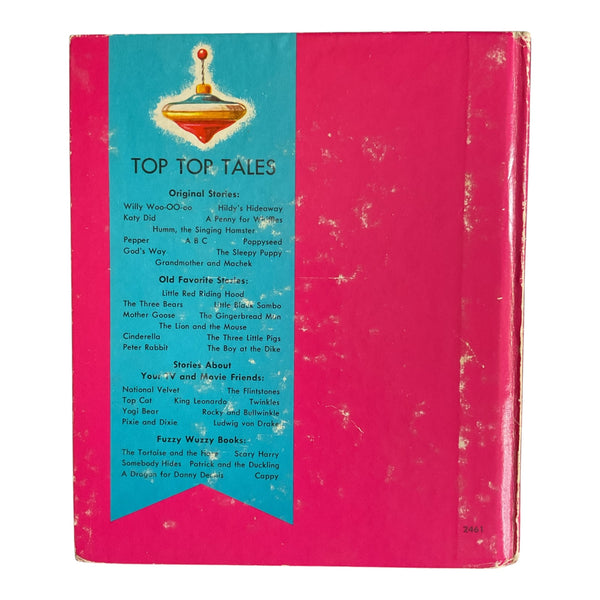 Sneezer Vintage 1955 Whitman Top Top Tales Hardcover Childrens Book