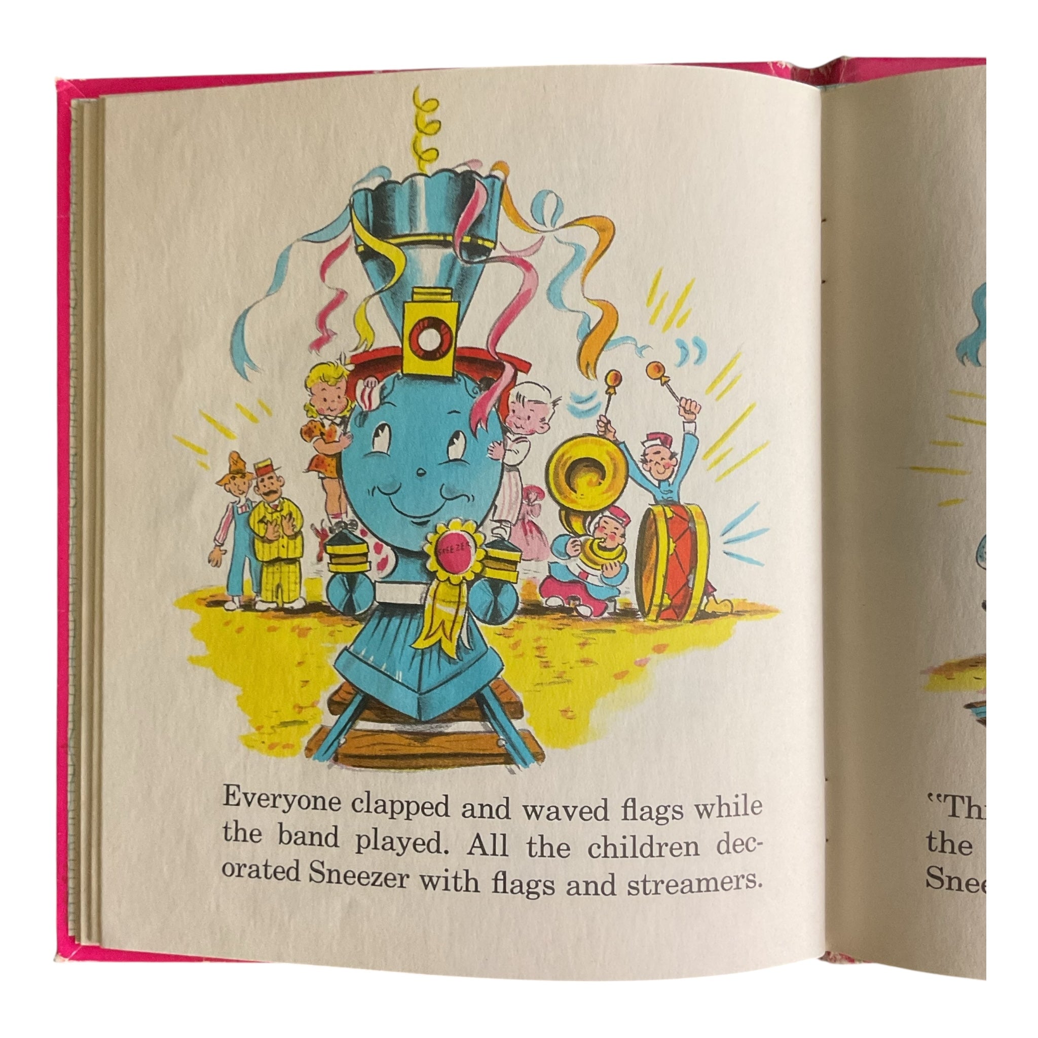 Sneezer Vintage 1955 Whitman Top Top Tales Hardcover Childrens Book