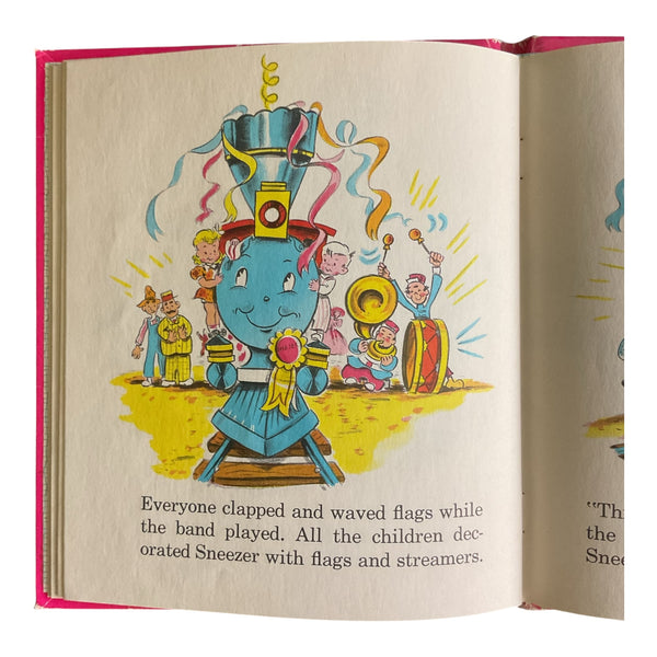 Sneezer Vintage 1955 Whitman Top Top Tales Hardcover Childrens Book