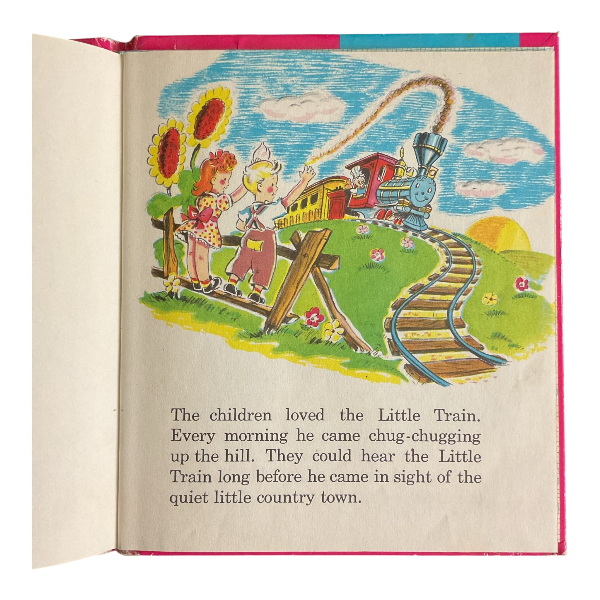 Sneezer Vintage 1955 Whitman Top Top Tales Hardcover Childrens Book