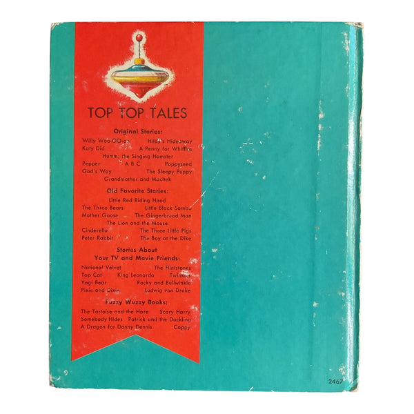 The Busy ABC Vintage 1950 Whitman Top Top Tales Childrens Book