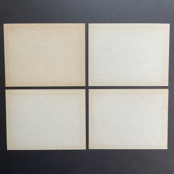 4 Vintage Children’s Sewing Cards Elephant Camel A. Flanagan Company