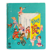 The Busy ABC Vintage 1950 Whitman Top Top Tales Childrens Book