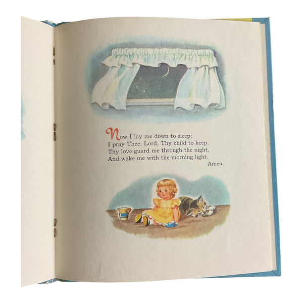 My Prayers Vintage 1959 Whitman Top Top Tales Childrens Book