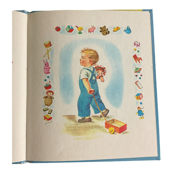 My Prayers Vintage 1959 Whitman Top Top Tales Childrens Book