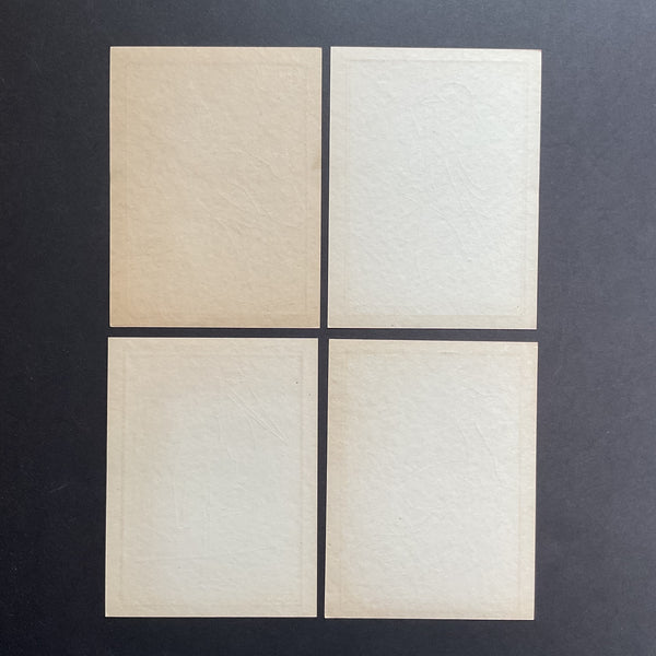 4 Vintage Children’s Sewing Cards Birds A. Flanagan Company