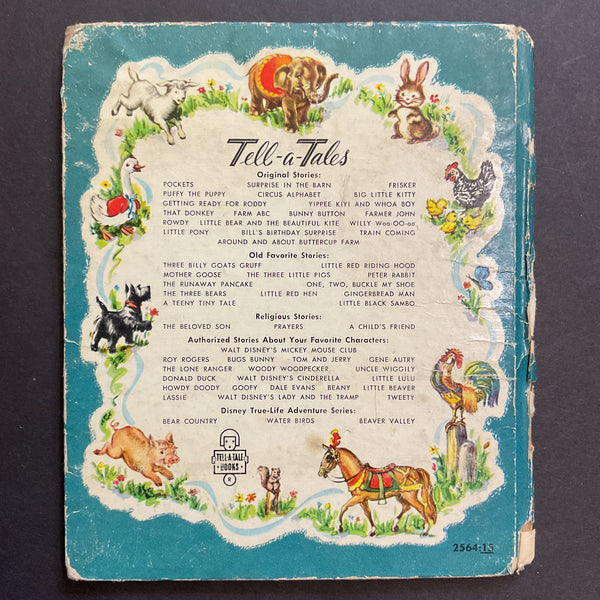 Vintage 1955 Whitman Tell A Tale Childrens Book Water Birds