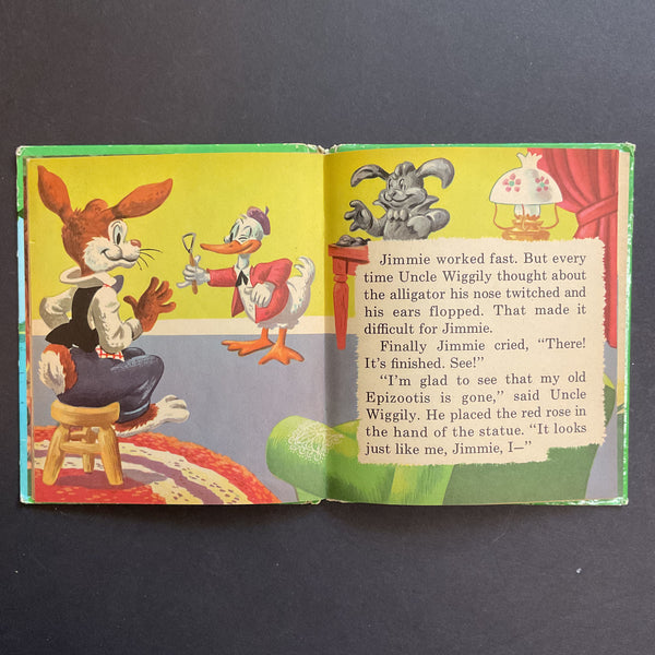 Uncle Wiggily and the Alligator Vintage 1953 Whitman Childrens Book