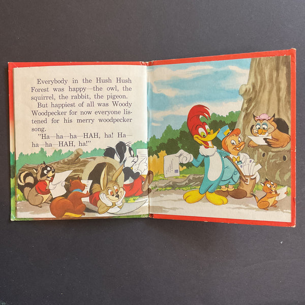 Woody Woodpecker’s Peck of Trouble Vintage 1951 Whitman Childrens Book