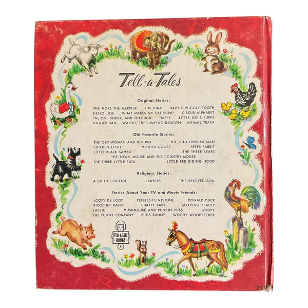 A Child’s Friend Vintage 1953 Whitman Hardcover Tell a Tales Religious Book