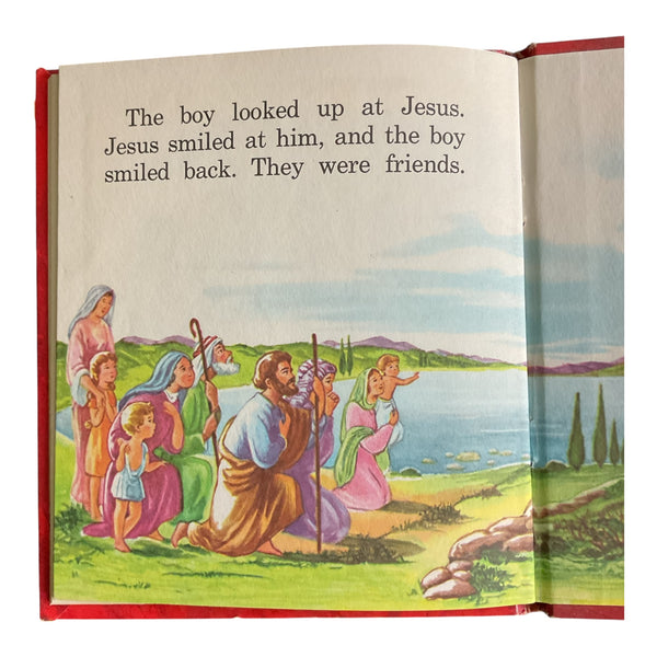 A Child’s Friend Vintage 1953 Whitman Hardcover Tell a Tales Religious Book