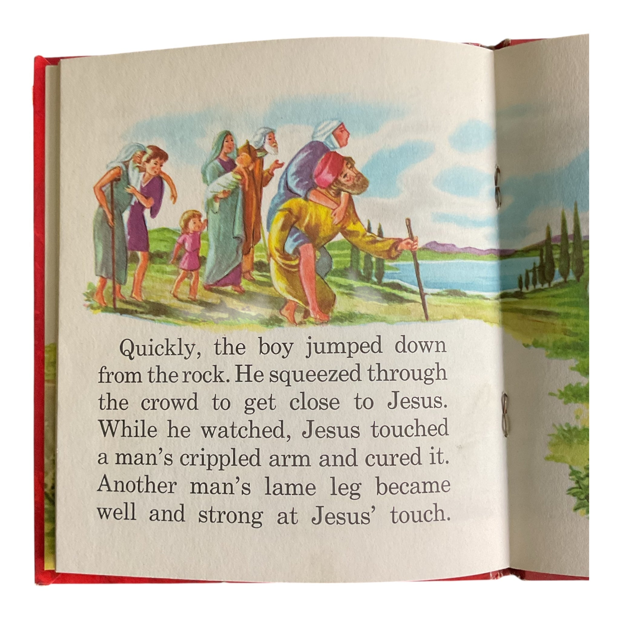 A Child’s Friend Vintage 1953 Whitman Hardcover Tell a Tales Religious Book