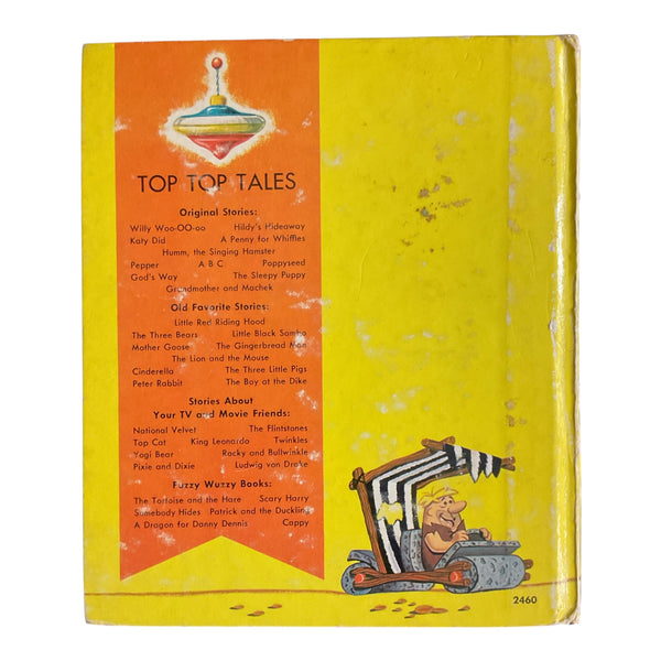 The Flintstones and Dino Vintage 1961 Whitman Top Top Tales Book 2460