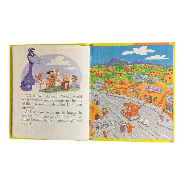 The Flintstones and Dino Vintage 1961 Whitman Top Top Tales Book 2460