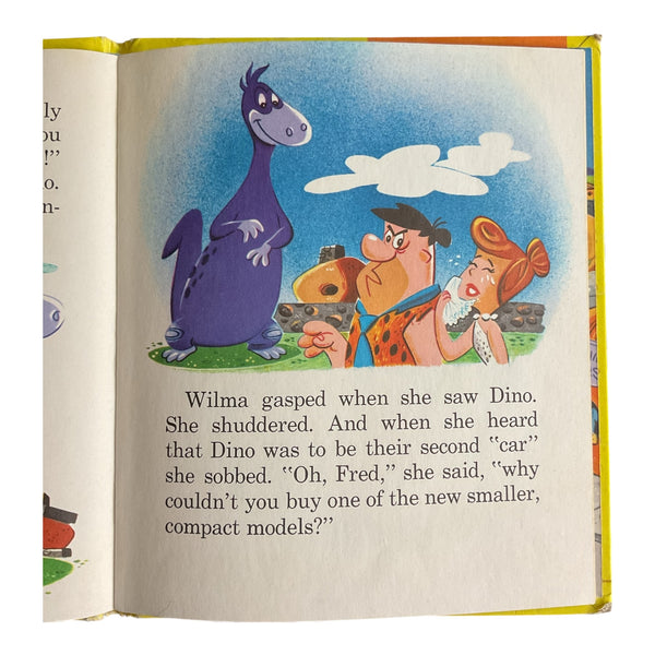 The Flintstones and Dino Vintage 1961 Whitman Top Top Tales Book 2460
