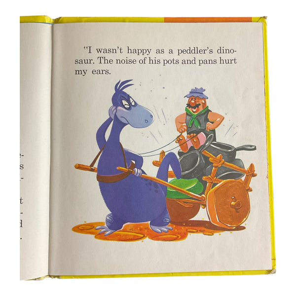 The Flintstones and Dino Vintage 1961 Whitman Top Top Tales Book 2460