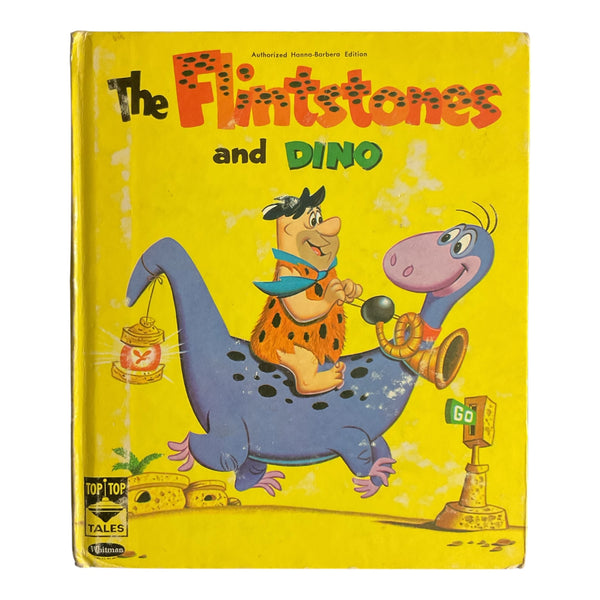 The Flintstones and Dino Vintage 1961 Whitman Top Top Tales Book 2460