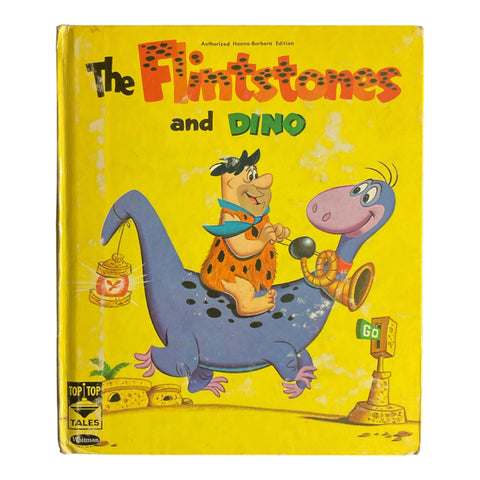 The Flintstones and Dino Vintage 1961 Whitman Top Top Tales Book 2460