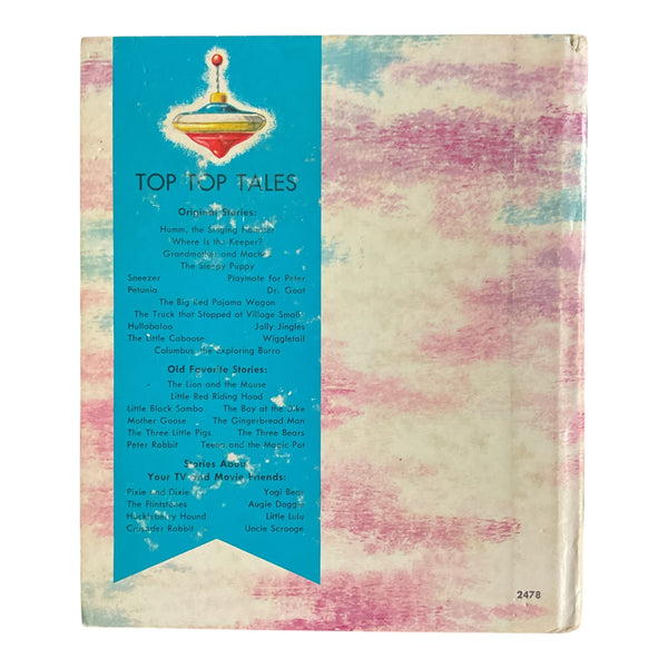 Mother Goose Vintage Hardcover 1960 Top Top Tales Childrens Book 2478