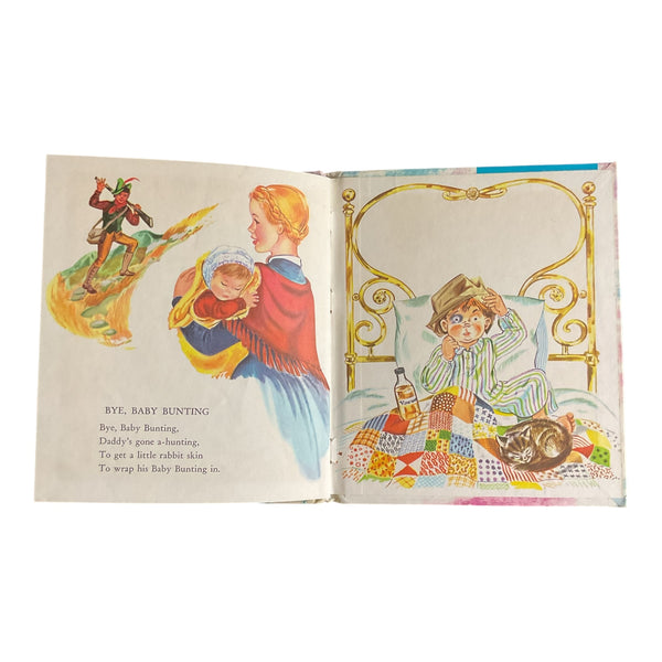 Mother Goose Vintage Hardcover 1960 Top Top Tales Childrens Book 2478