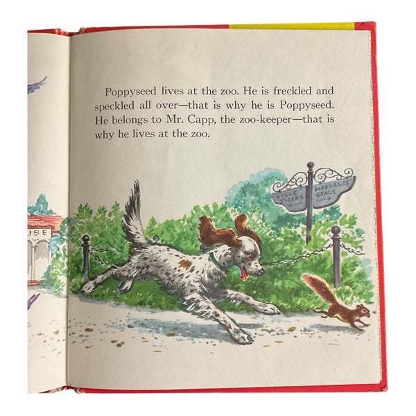 Poppyseed Vintage Hardcover 1954 Whitman Book 2475 Florence Sarah Winship