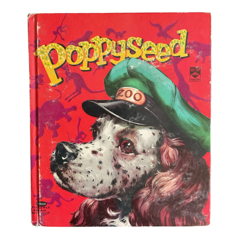 Poppyseed Vintage Hardcover 1954 Whitman Book 2475 Florence Sarah Winship