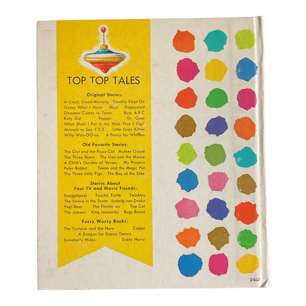 Animals to See 1 2 3 Vintage 1964 Whitman Hardcover Top Top Tales Book 2463